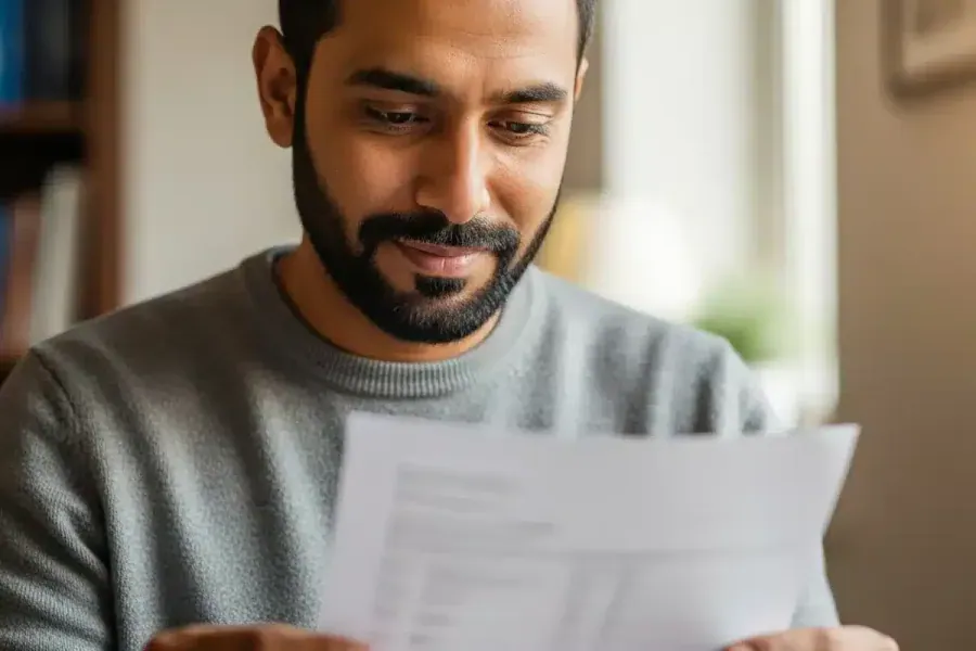 SLE French test certificate: successful candidate celebrating BBB achievement for government position
