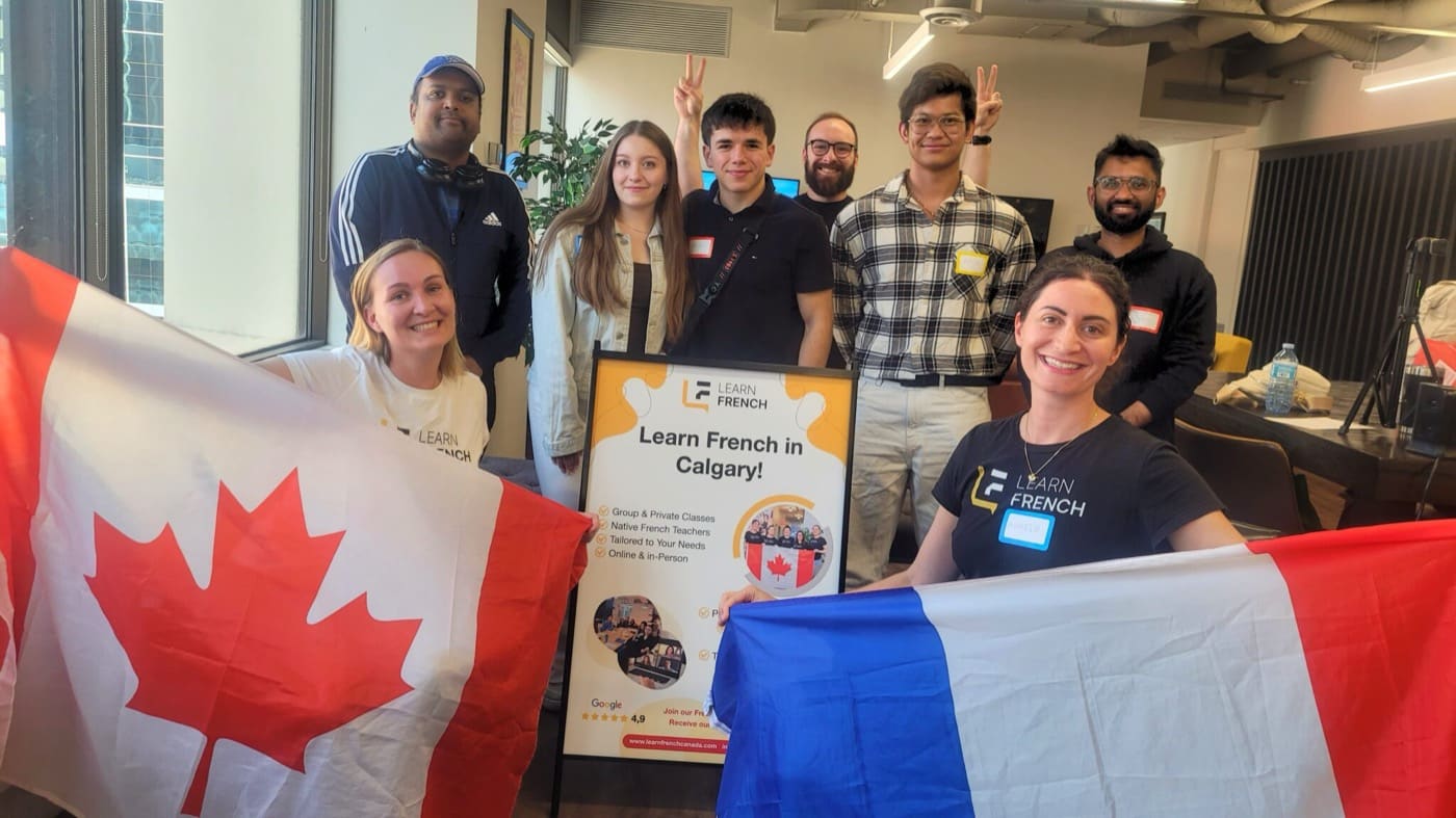Learn French in Calgary launch event at Workhaus Downtown, photo 1
