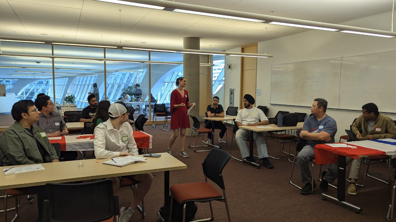 Free French class at the Surrey City Centre Library, photo 2