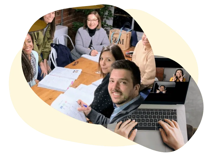 Level 4 intermediate French group class in Vancouver