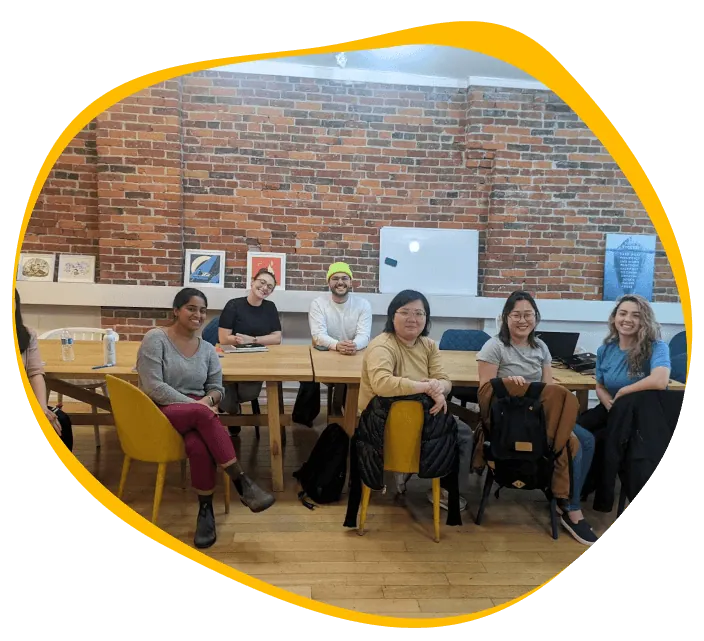 TEF Intermediate class in our Vancouver classroom