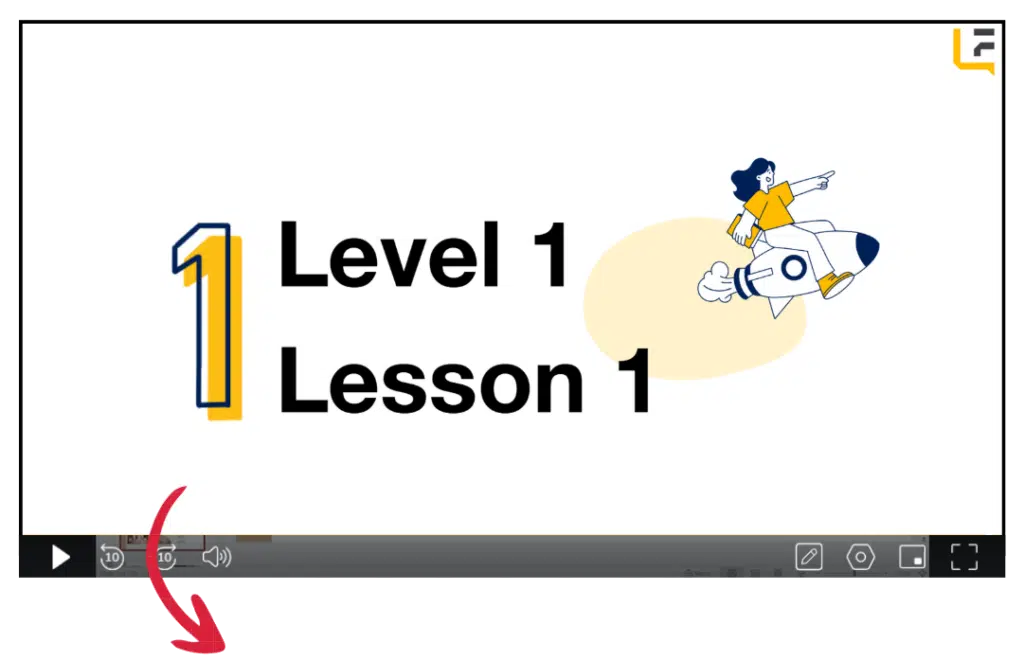 Level 1 first class preview