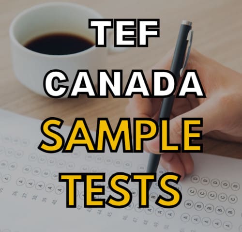 tef canada sample test
