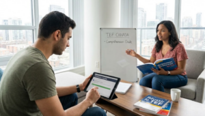 TEF & TCF Expression Orale: Guide + Free Sample Tests 1 TEF TCF expression orale in-person classroom with students